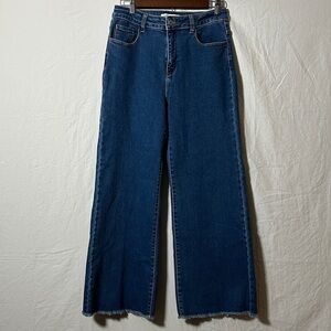 Encore Jeans Dark Blue Flare Women's Jeans